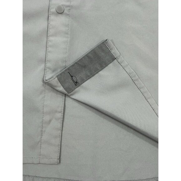 Club Ride Mens Shirt Snap Long Sleeve Size XL Performance Vented Pocket Biking - Picture 9 of 15